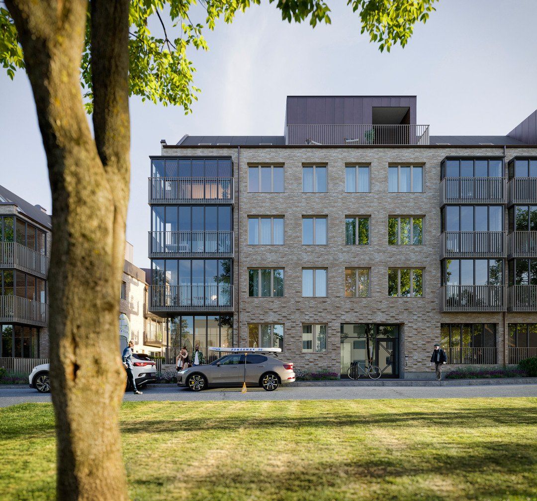 Exteriör bild över Granitor Properties bostäder Brf Strandsnäckan i Landskrona