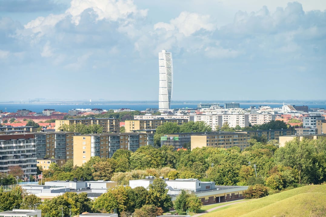 Utsikt från den lediga lokalen