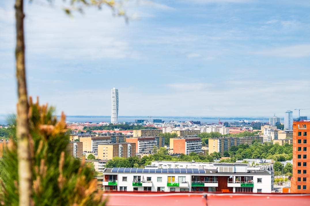 Takterras utsikt