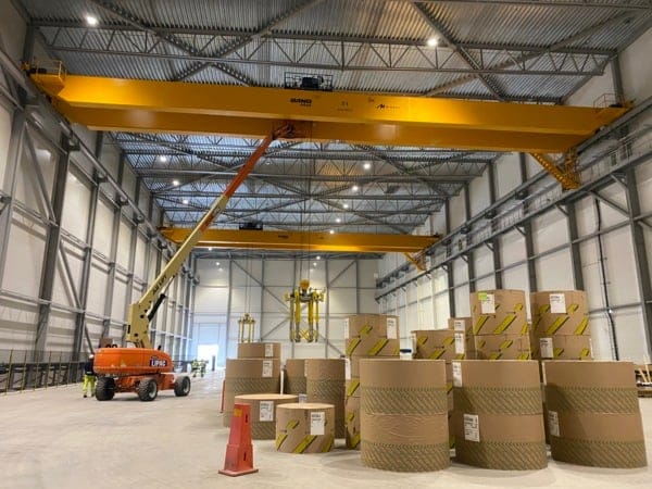 Automated Paper Warehouse at Yilport Gävle 