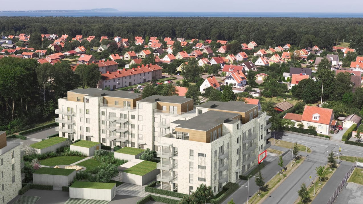 Exteriör bild över Granitor Properties Brf Solgården i Ängelholm 