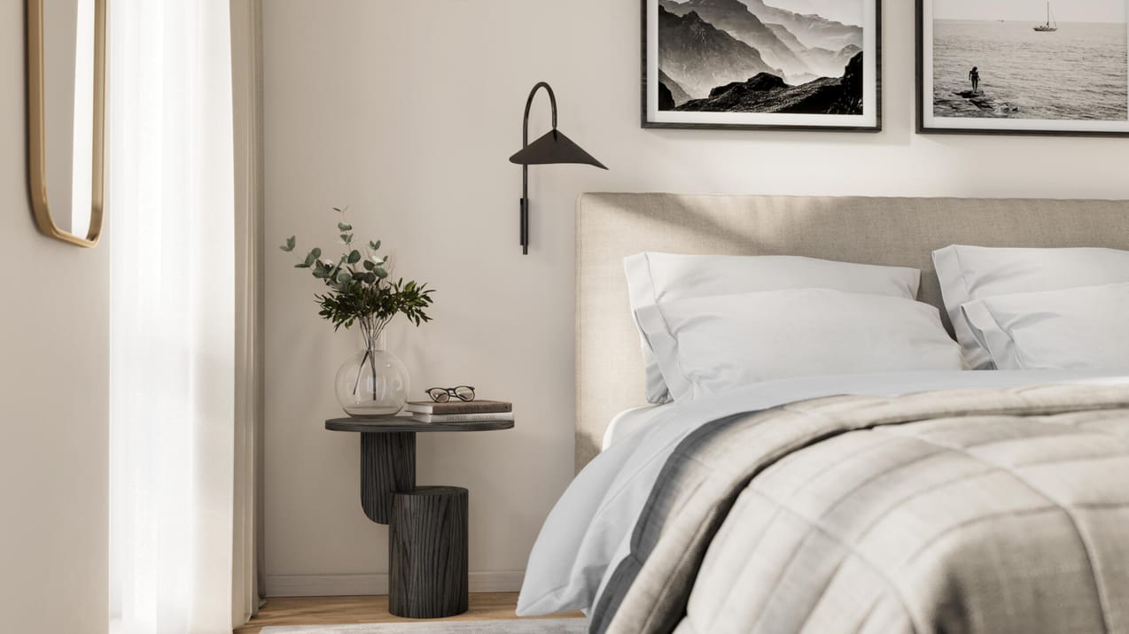 Interiör bild över Granitor Properties bostäder Brf Vyn i Höganäs