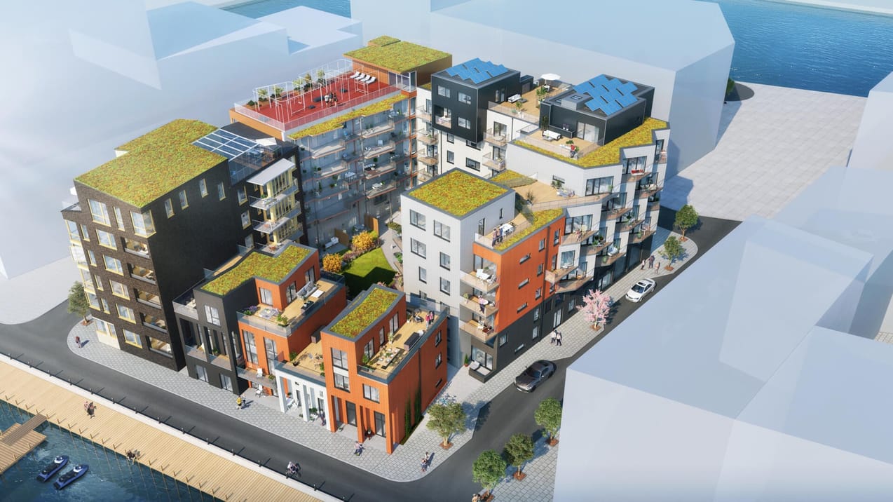 Exteriör bild över Granitor Properties bostäder Oceanvillorna i Helsingborg