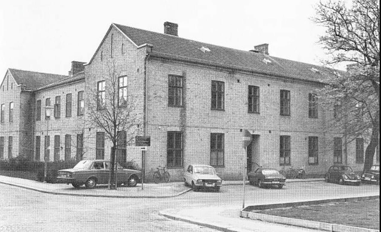 Exteriör bild över Granitor Properties bostäder Brf Maria Magle i Lund