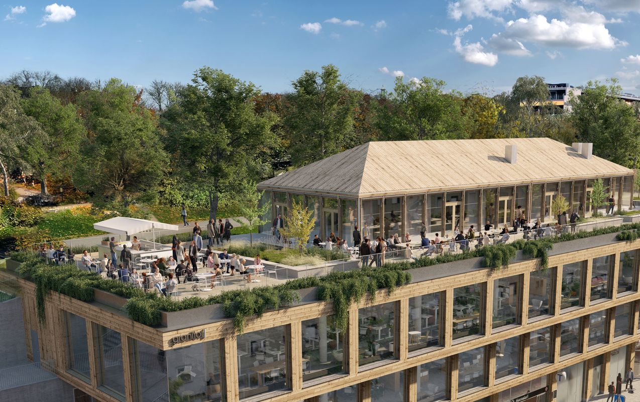 Visionsbild för Granitor Properties kontor Wasted Spaces i Stockholm