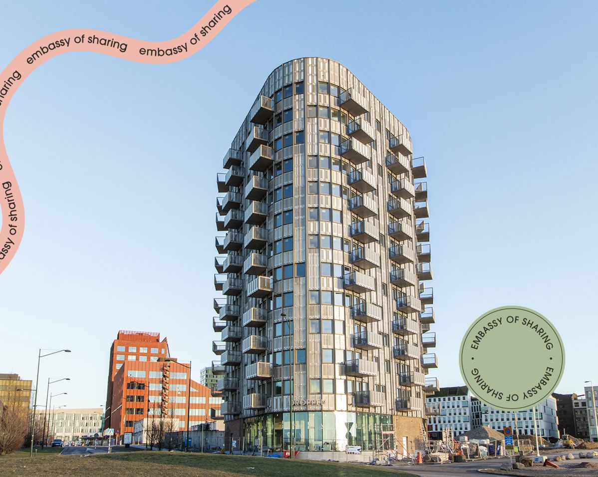 Bostäderna Droppen i Embassy of Sharing i Hyllie i Malmö