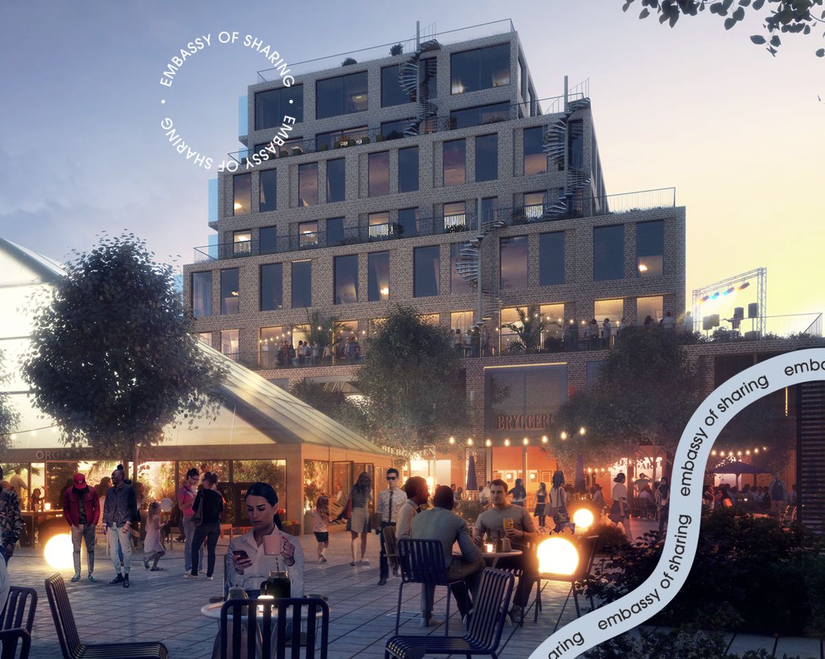 Fabriken i Embassy of Sharing i Hyllie i Malmö