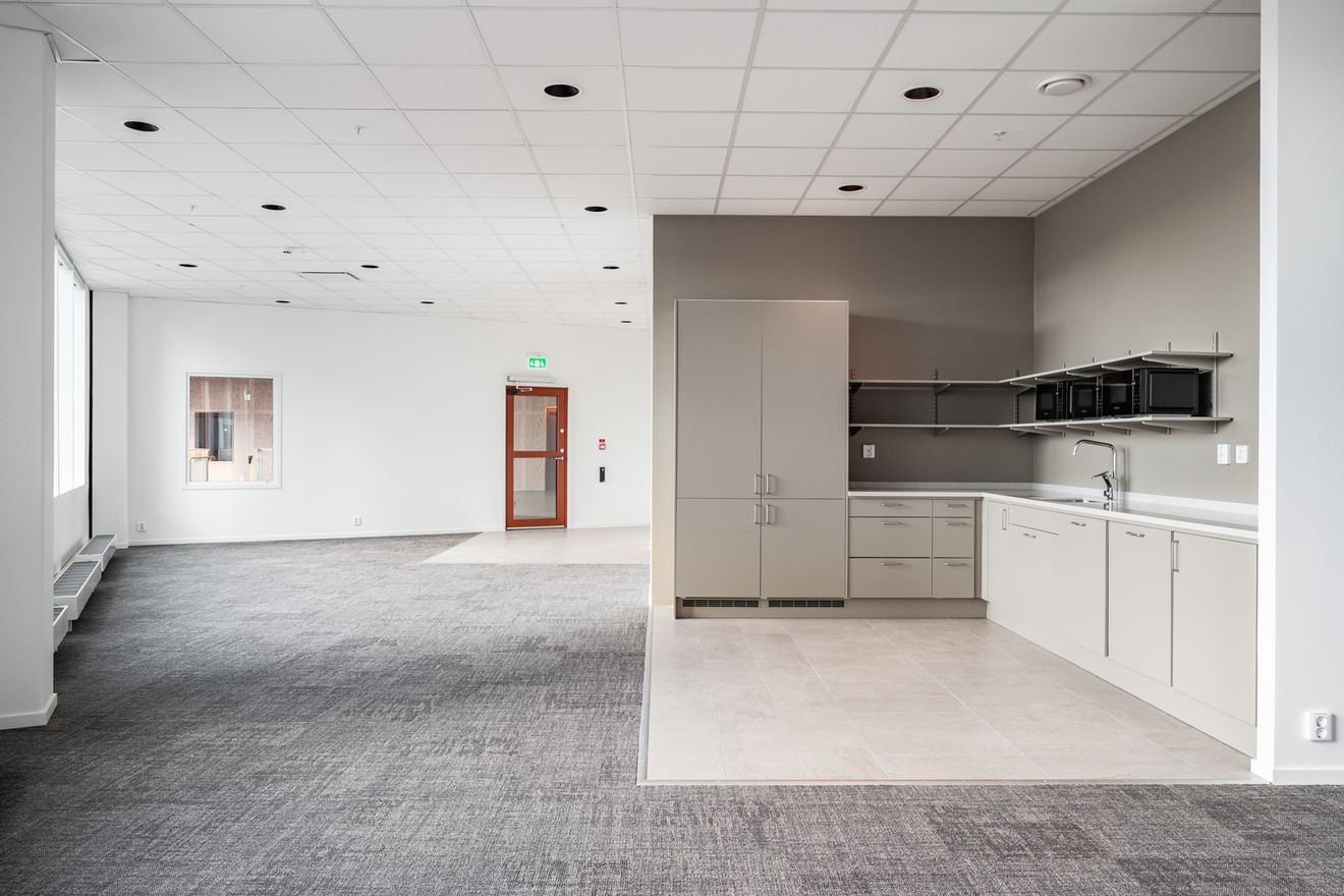 Matsal med underbar utsikt i söderläge