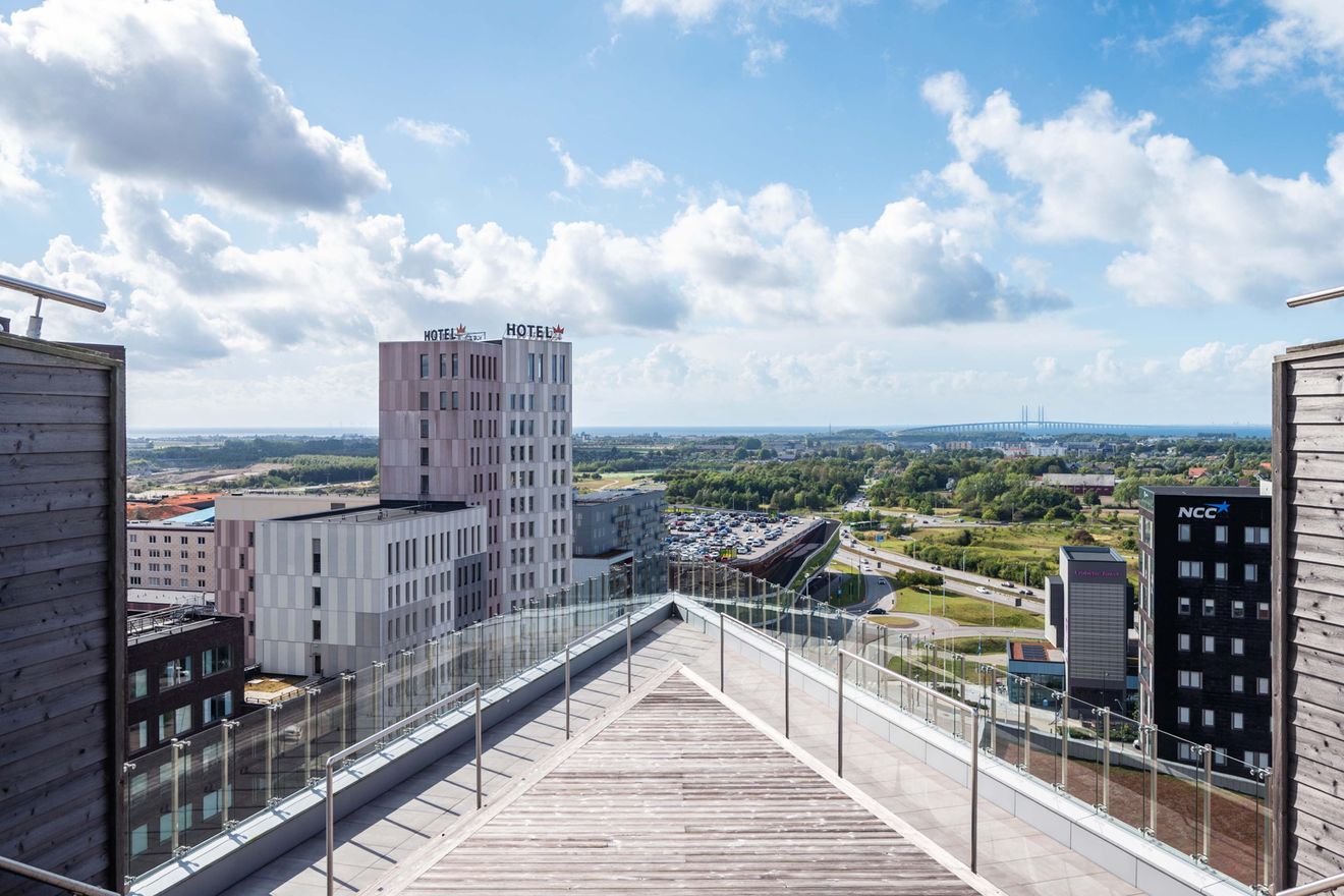 Fantastisk utsikt över Öresund