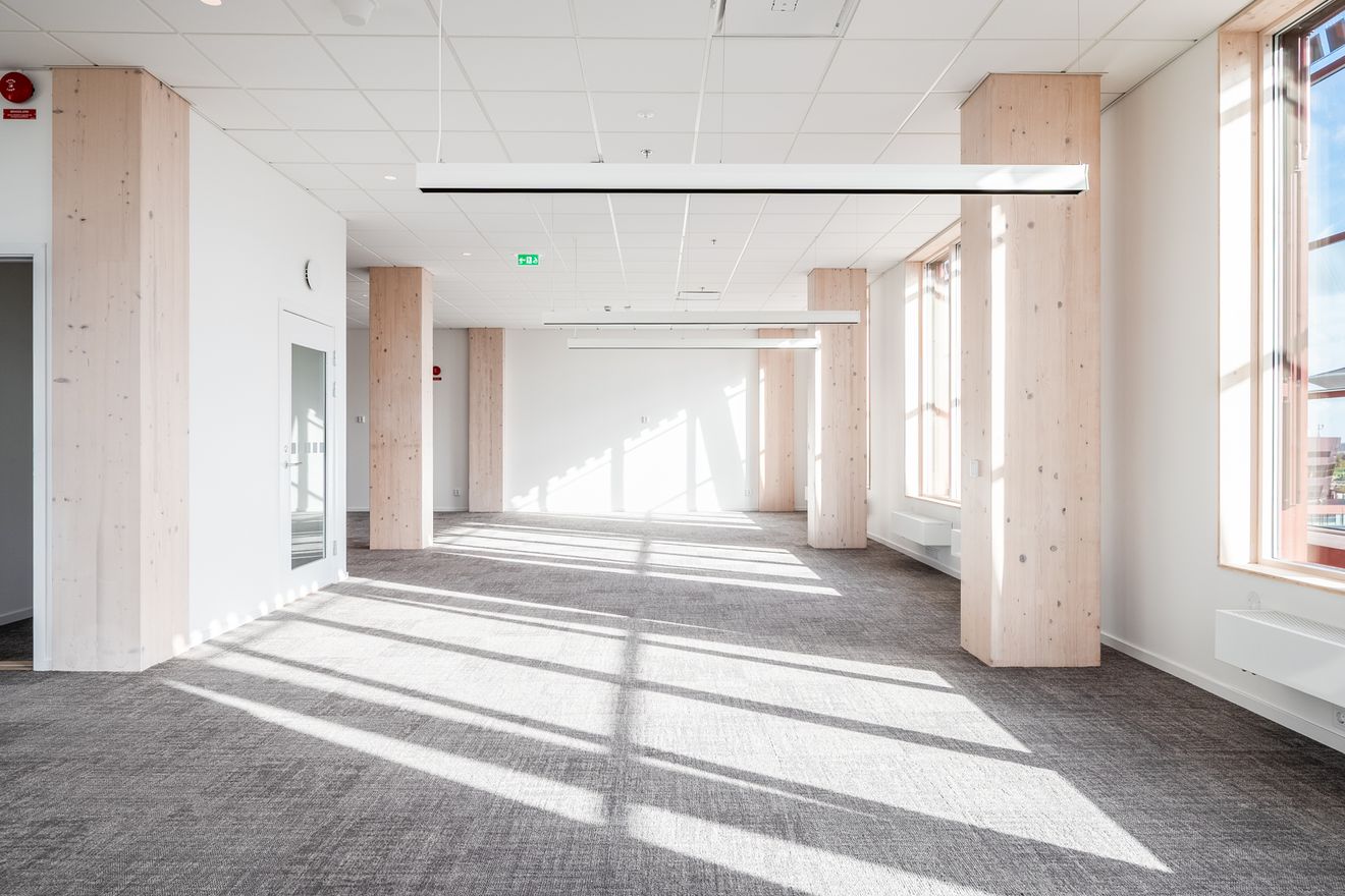 Ljus och öppen planlösning