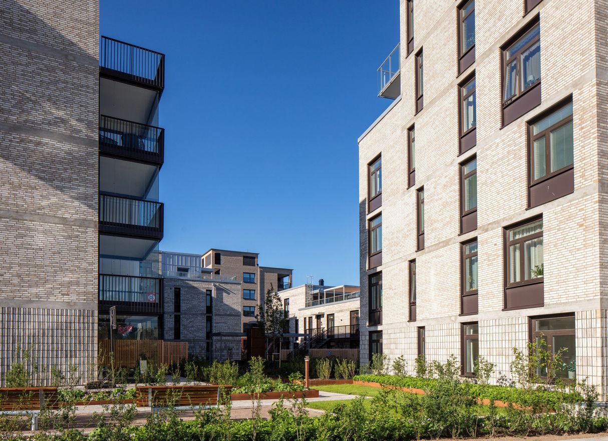 Exteriör bild över Granitor Properties bostäder Brf Pålsjöängar i Helsingborg