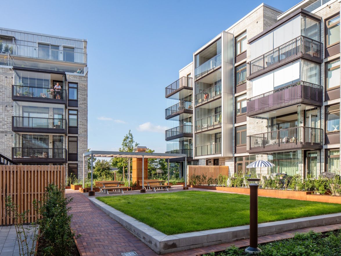 Exteriör bild över Granitor Properties bostäder Brf Pålsjöängar i Helsingborg