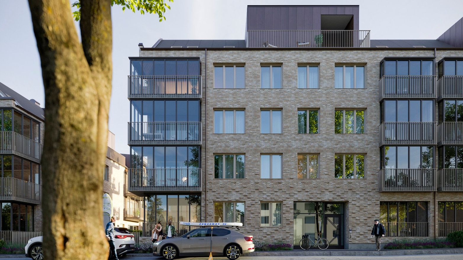 Exteriör bild över Granitor Properties bostäder Brf Strandsnäckan i Landskrona