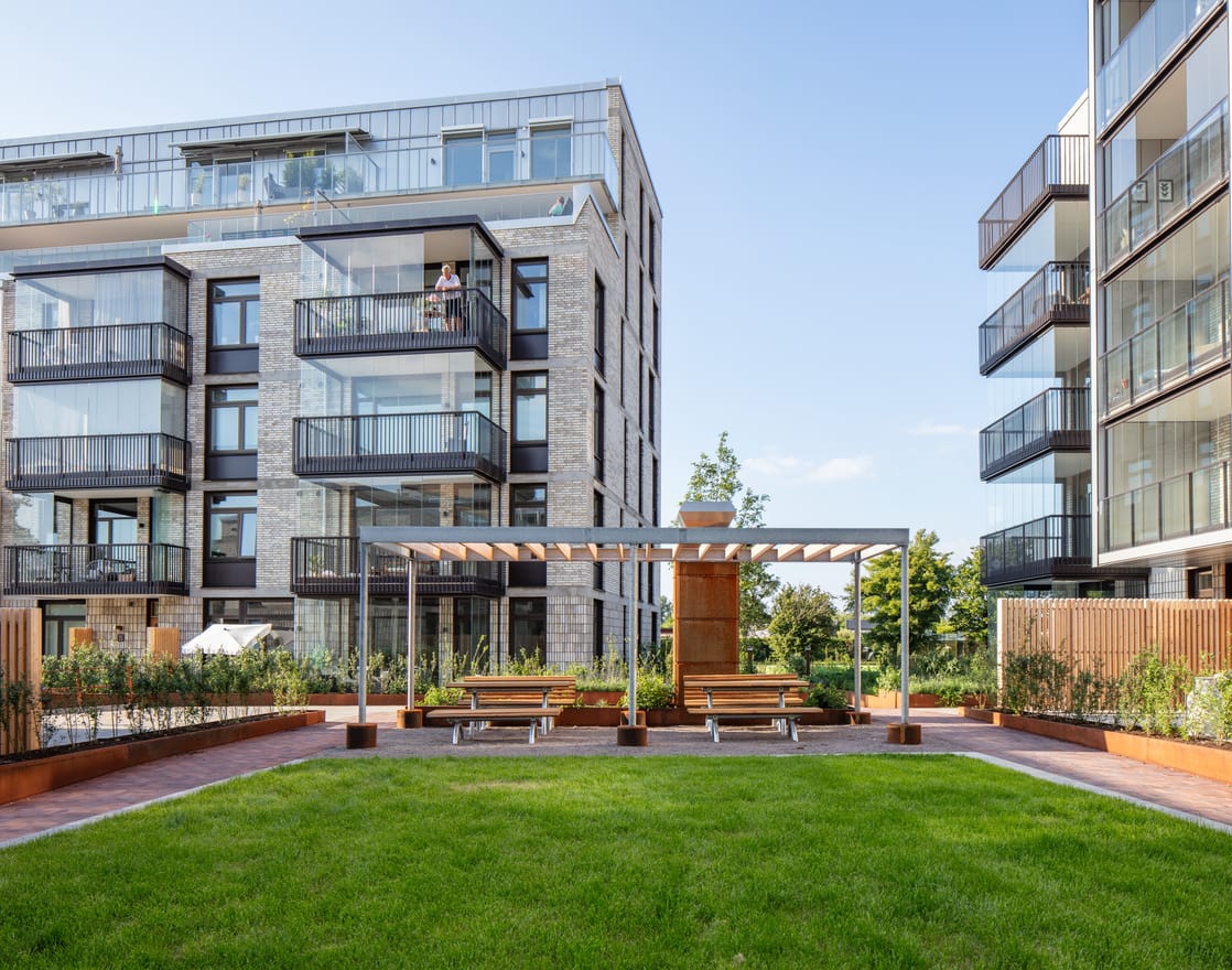 Exteriör bild över Granitor Properties bostäder Brf Pålsjöängar i Helsingborg