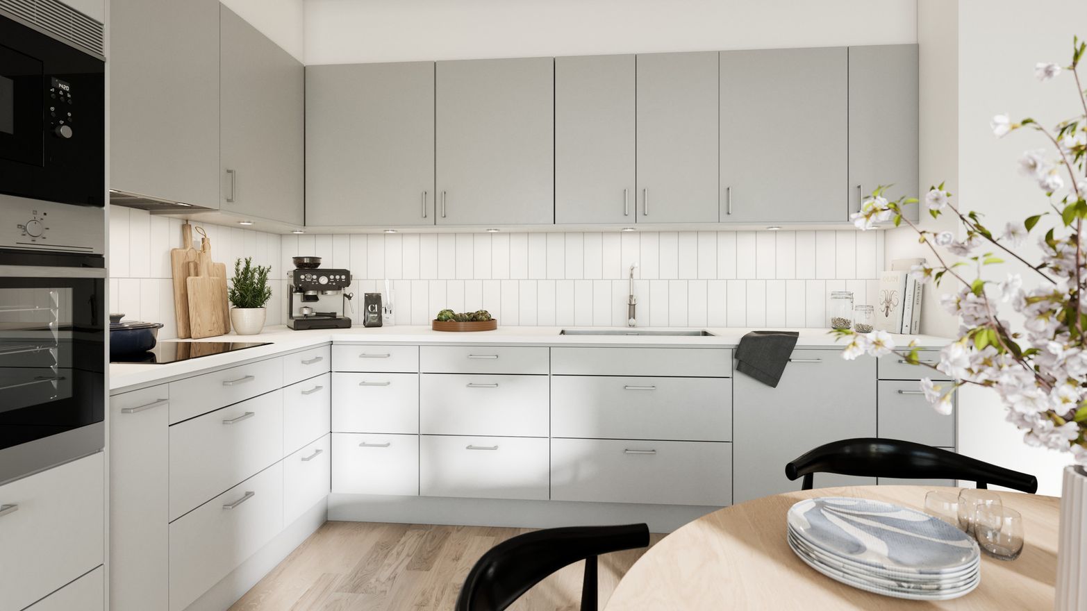 Interiör bild över Granitor Properties bostäder Brf Pålsjöängar i Helsingborg