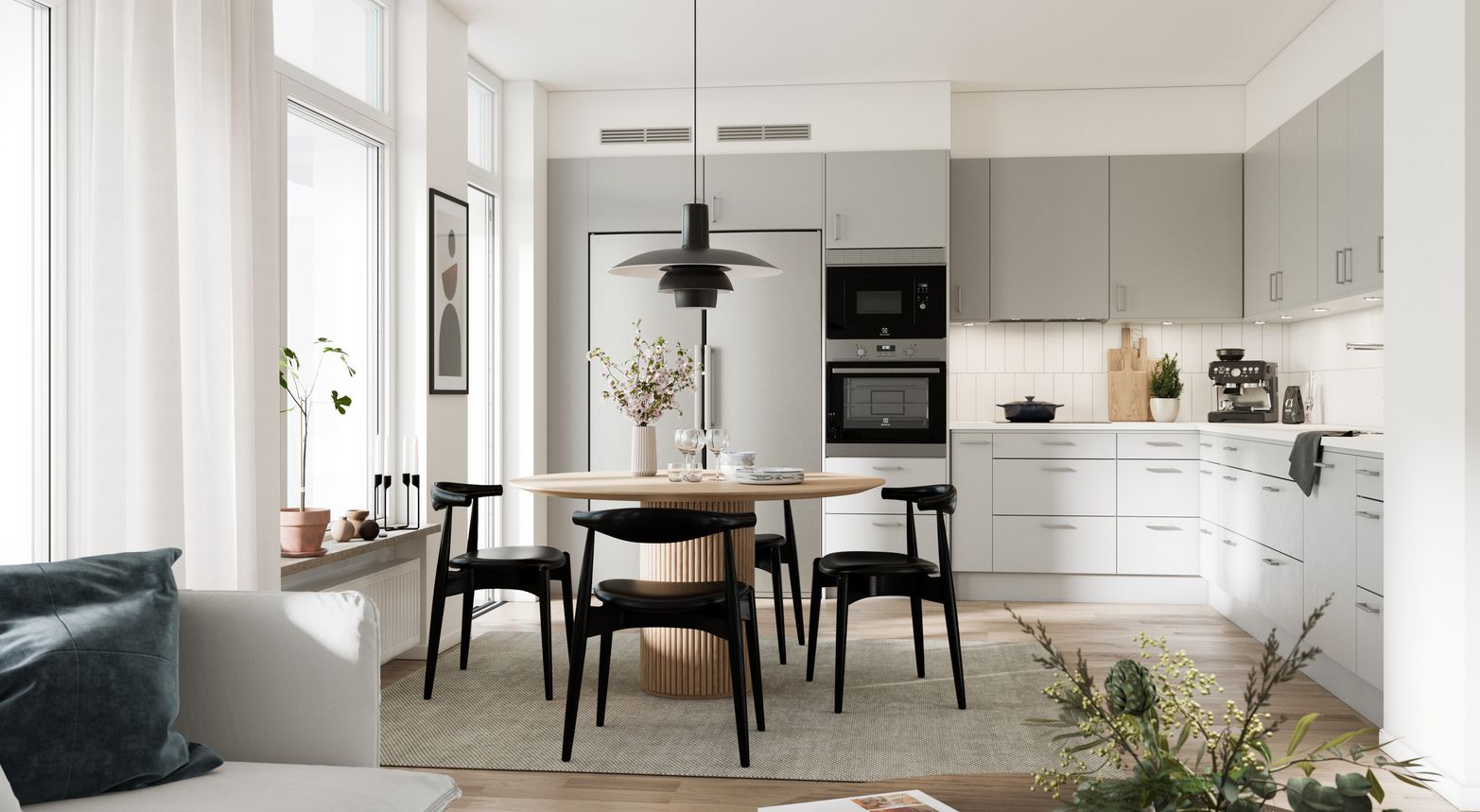 Interiör bild över Granitor Properties bostäder Brf Pålsjöängar i Helsingborg