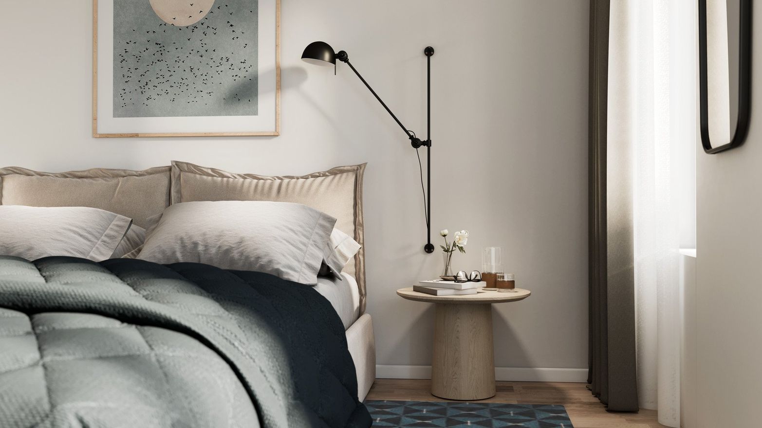 Interiör bild över Granitor Properties bostäder Brf Pålsjöängar i Helsingborg