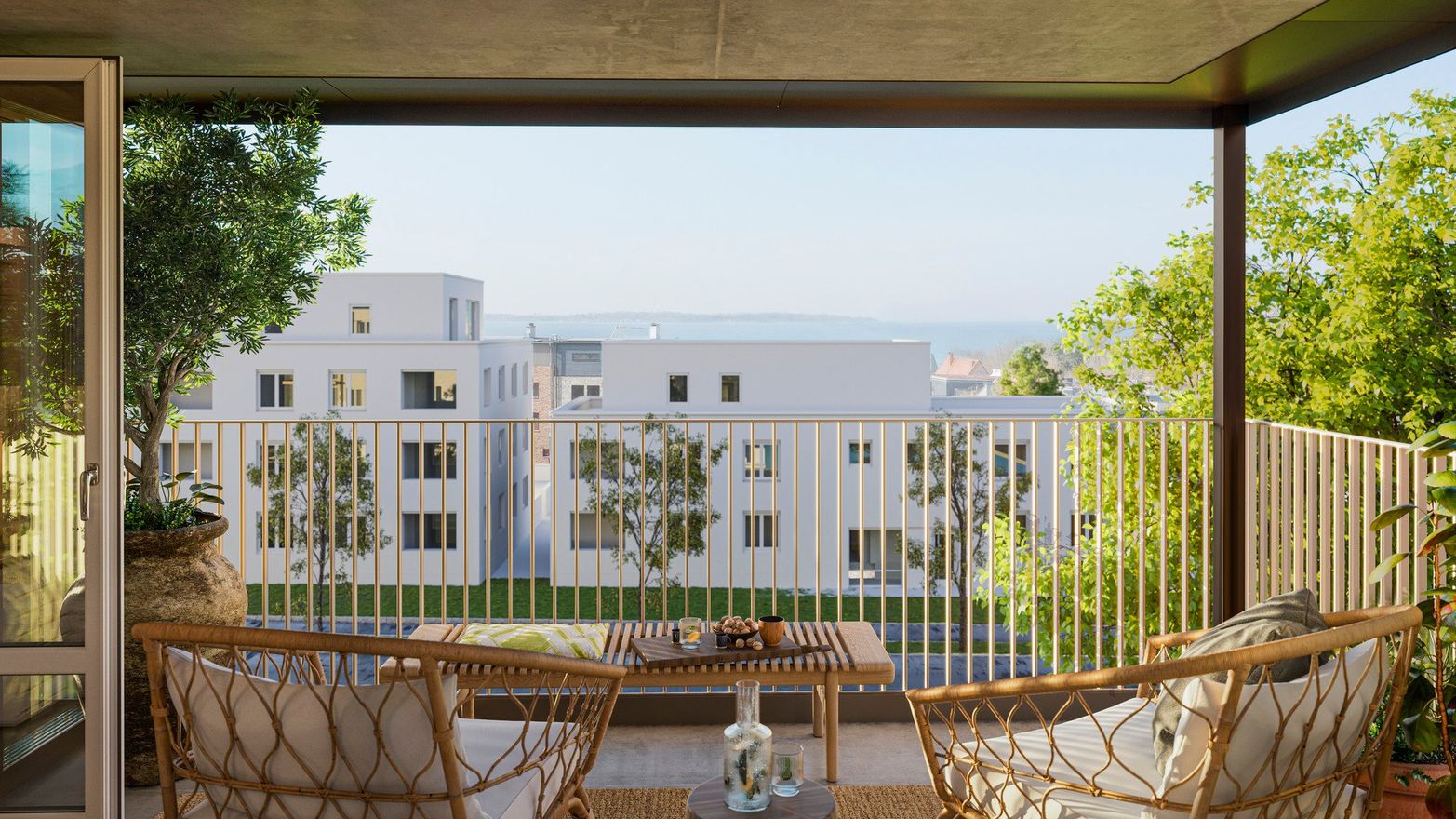 Exteriör bild över Granitor Properties bostäder Brf Strandsnäckan i Landskrona