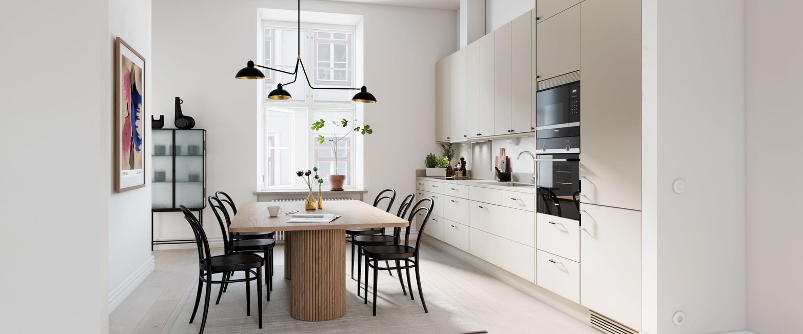 Interiör bild över Granitor Properties bostäder Brf Maria Magle i Lund