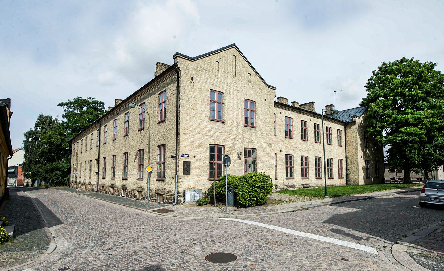 Exteriör bild över Granitor Properties bostäder Brf Maria Magle i Lund