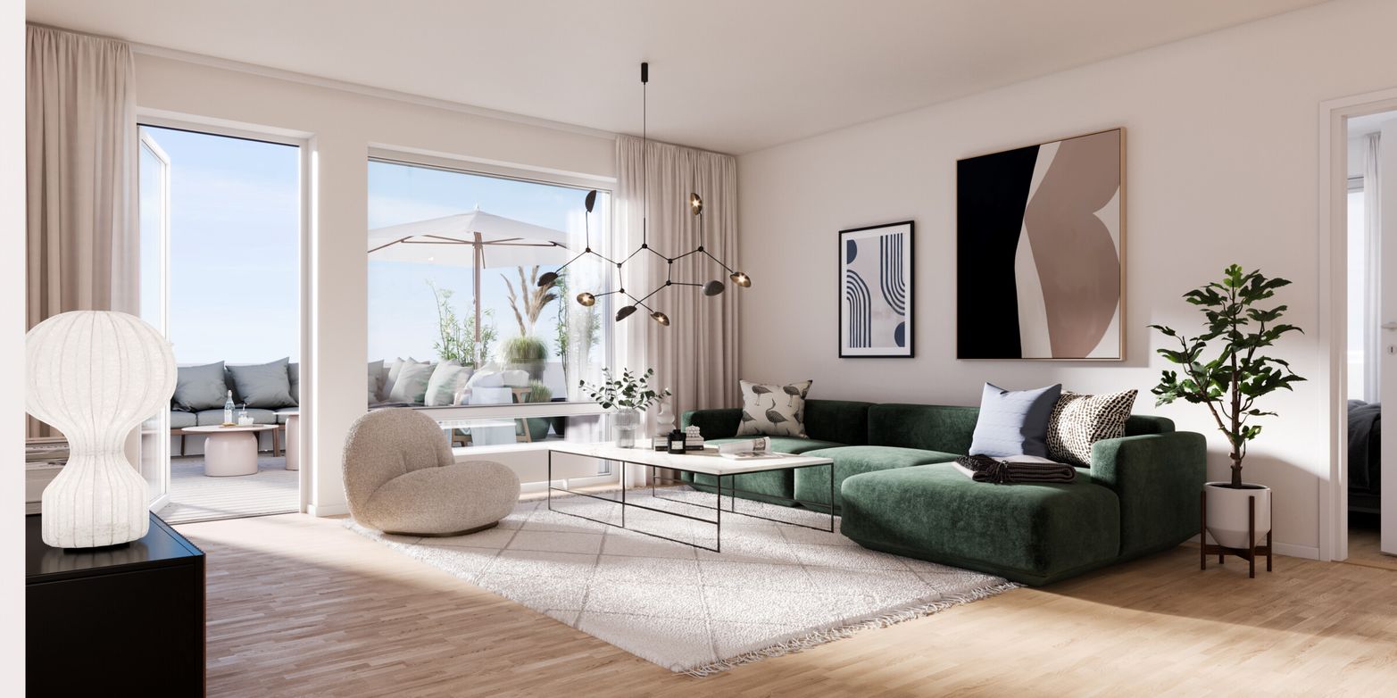 Interiör bild över Granitor Properties Brf Solgården i Ängelholm 
