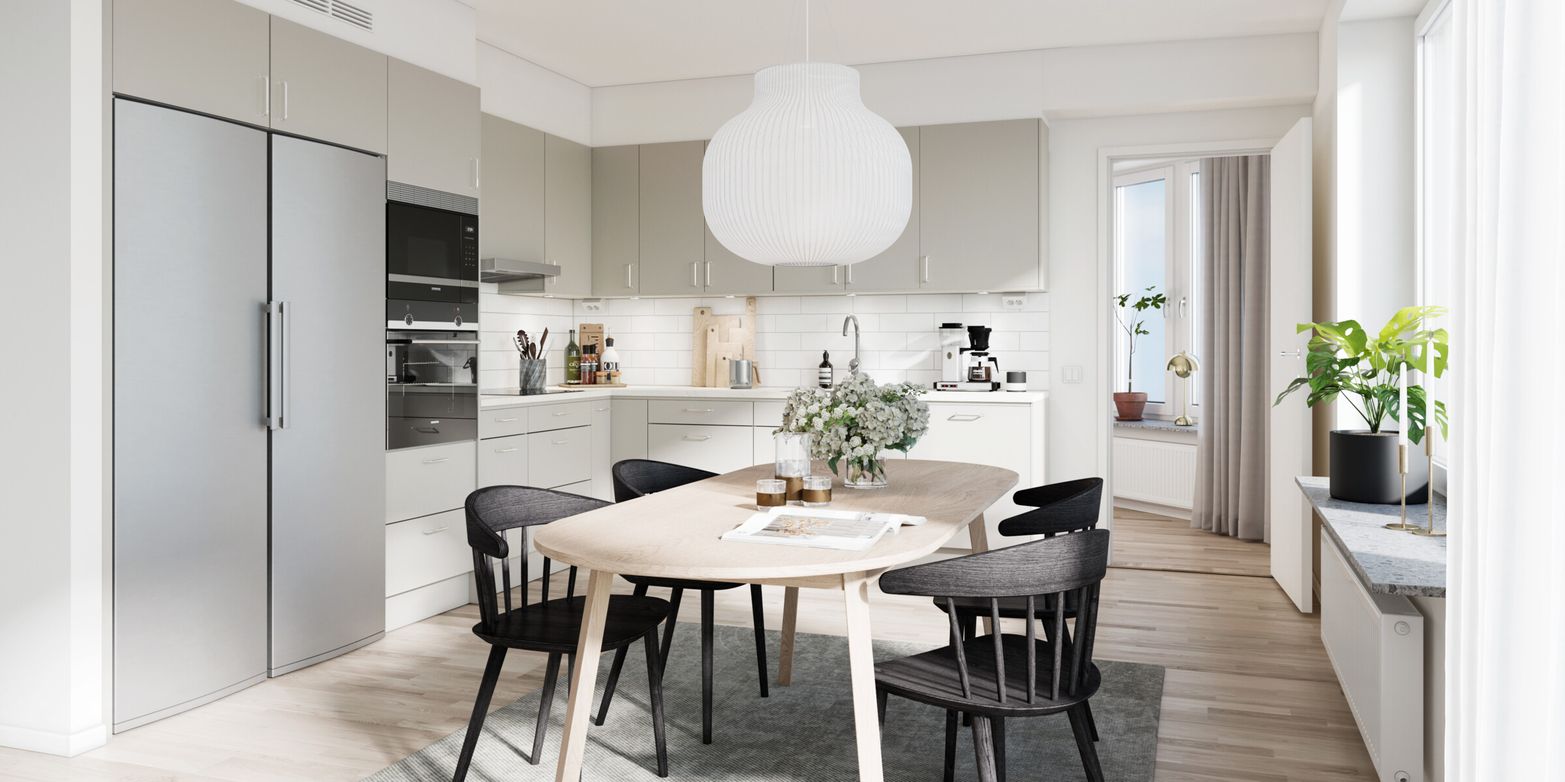 Interiör bild över Granitor Properties bostäder Brf Stadsgränden i Trelleborg