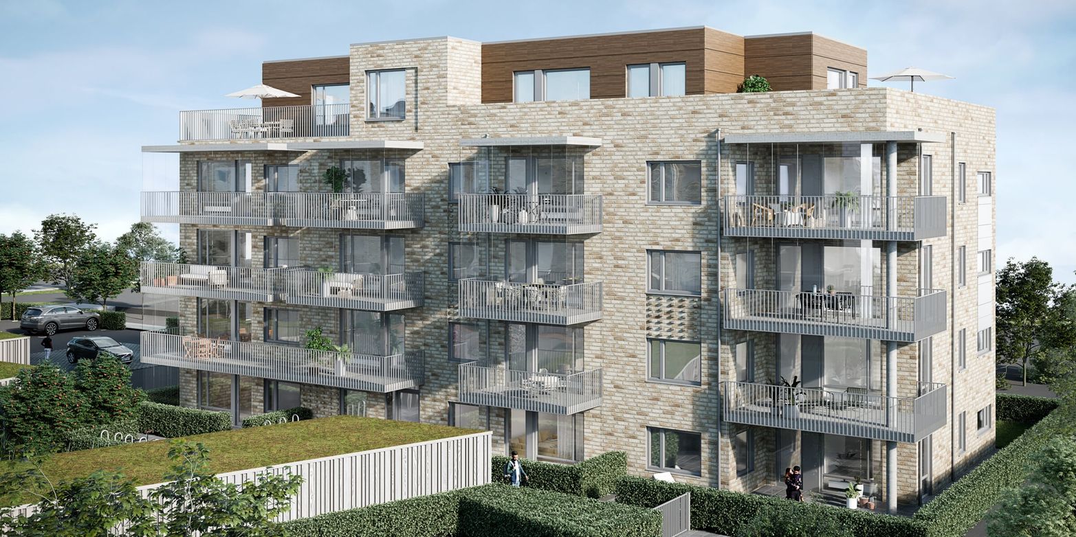 Exteriör bild över Granitor Properties Brf Solgården i Ängelholm 