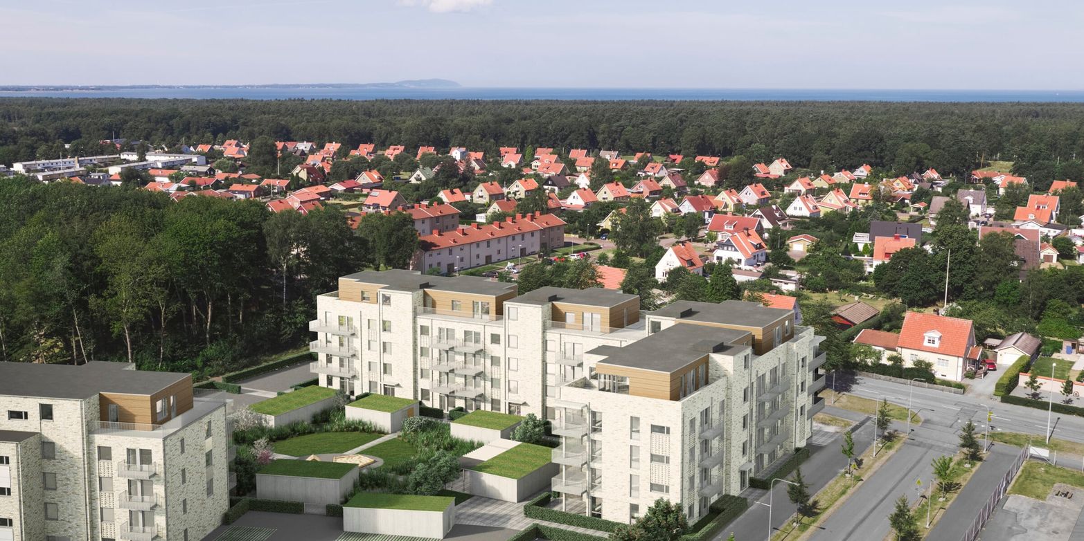 Exteriör bild över Granitor Properties Brf Solgården i Ängelholm 