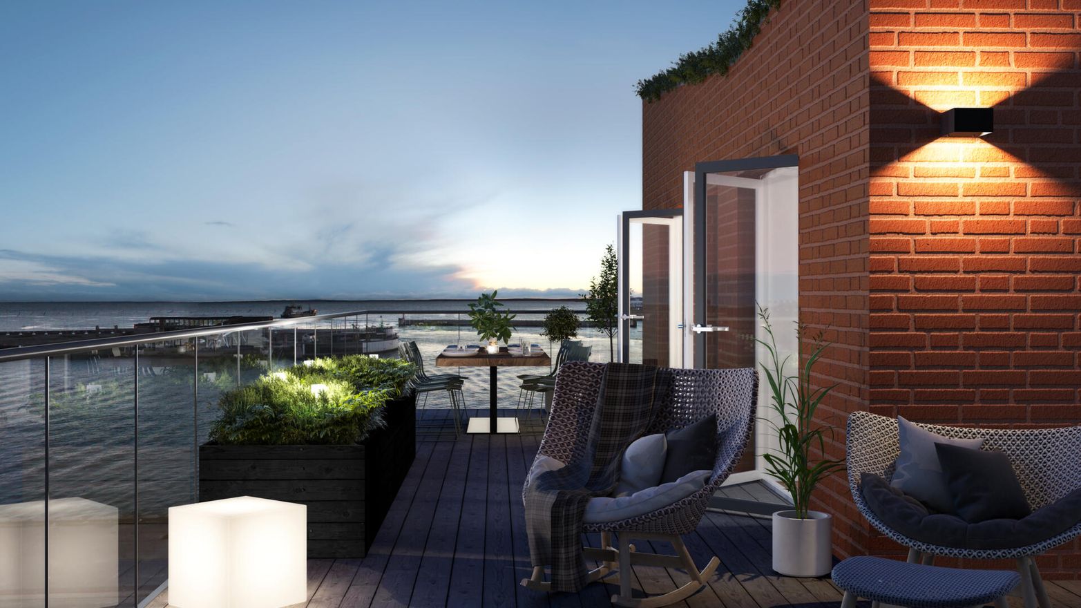 Exteriör bild över Granitor Properties bostäder Oceanvillorna i Helsingborg