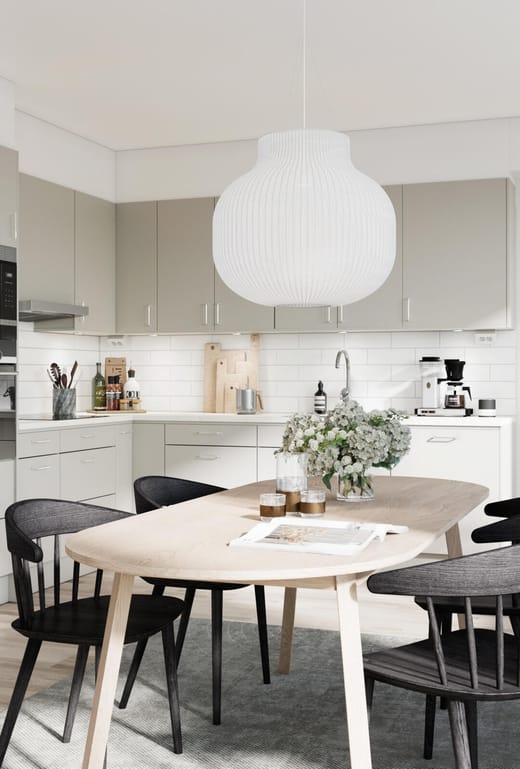 Interiör bild över Granitor Properties bostäder Brf Stadsgränden i Trelleborg