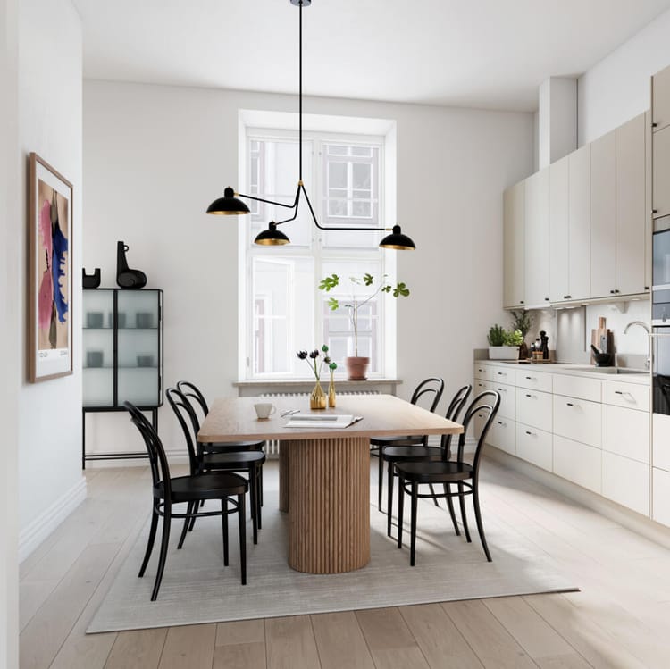 Interiör bild över Granitor Properties bostäder Brf Maria Magle i Lund