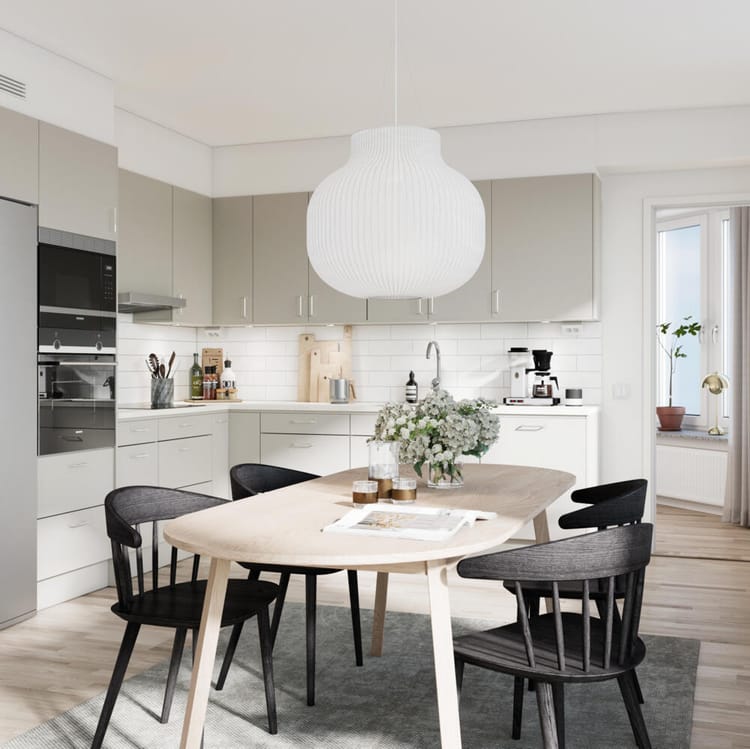 Interiör bild över Granitor Properties bostäder Brf Stadsgränden i Trelleborg