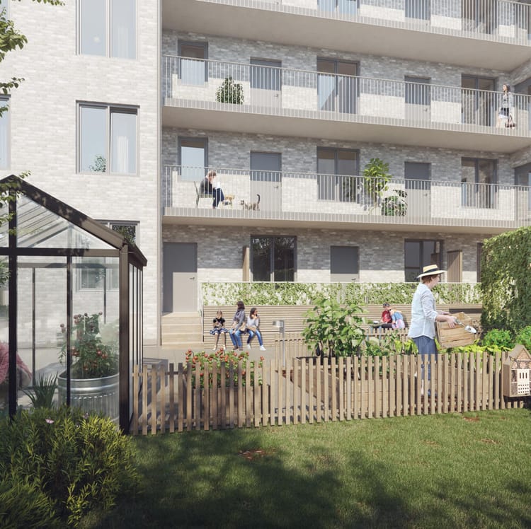 Interiör bild över Granitor Properties bostäder Brf Stadsgränden i Trelleborg