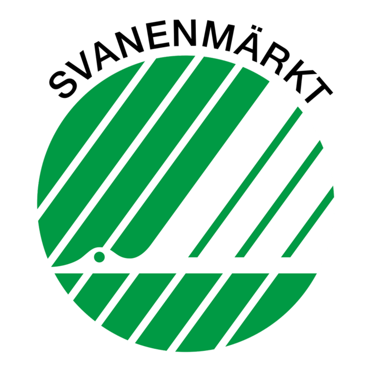 symbolen för Svanenmärkt boende